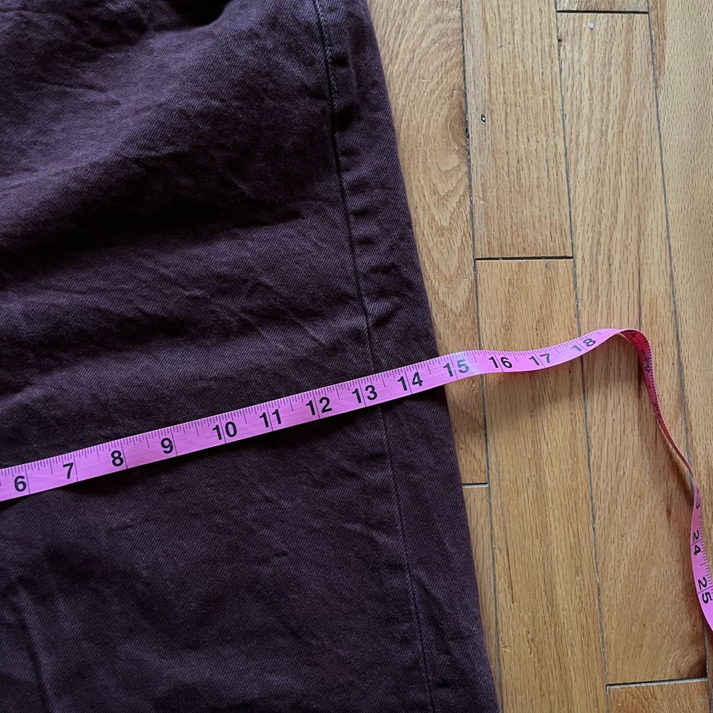 Maroon Levi’s 501 XX Shrink-to-Fit Jeans - Picture 11 of 13